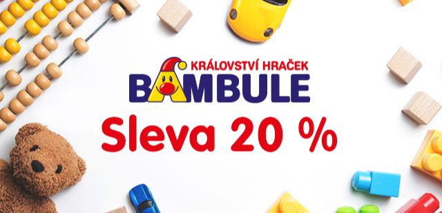 Sleva 20 % na vše* Sleva 20 % na vše*