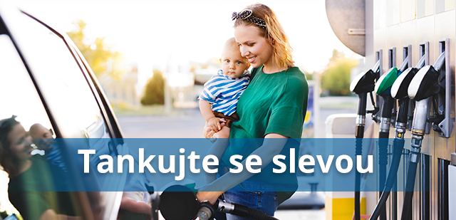 Sleva až 0,70 Kč za každý litr paliva s kartou CCS Bonus pro každého! Sleva až 0,70 Kč za každý litr paliva s kartou CCS Bonus pro každého!