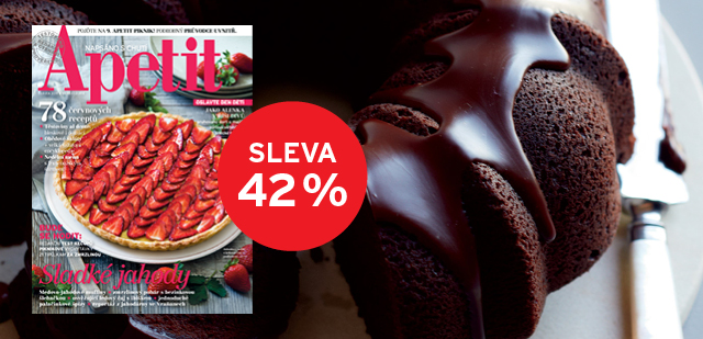 42 % sleva na roční předplatné časopisu APETIT oproti koupi na stánku 42 % sleva na roční předplatné časopisu APETIT oproti koupi na stánku