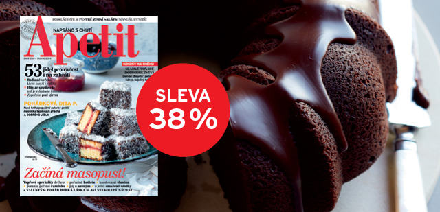 Exkluzivní SLEVA 12x Apetit za 459 Kč (pošta ZDARMA) Exkluzivní SLEVA 12x Apetit za 459 Kč (pošta ZDARMA)