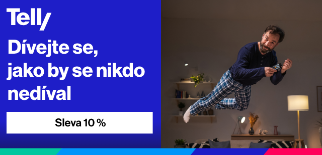 Získejte Telly se slevou 10 %, platí na balíčky Střední a Velký Získejte Telly se slevou 10 %, platí na balíčky Střední a Velký
