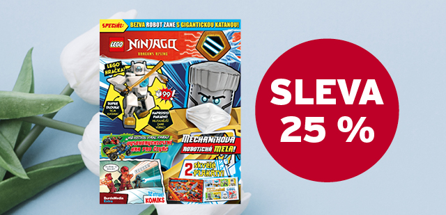 Předplatné časopisu LEGO® NINJAGO® za 469 Kč (poštovné ZDARMA)