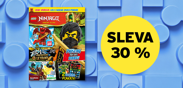 Předplatné časopisu LEGO® NINJAGO® za 489 Kč (poštovné ZDARMA)