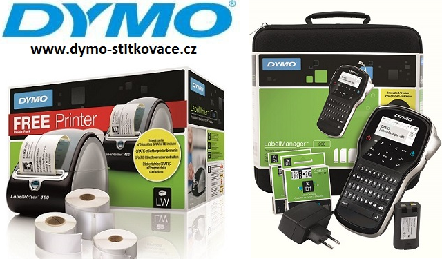 DYMO štítkovače a pásky se slevou 10% DYMO štítkovače a pásky se slevou 10%