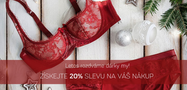 Sleva 20 % při nákupu nad částku 1 299 Kč na nezlevněné zboží Sleva 20 % při nákupu nad částku 1 299 Kč na nezlevněné zboží