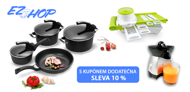 10% sleva na kategorie dezinfekční produkty, pánve a hrnce, a kuchyňské doplňky 10% sleva na kategorie dezinfekční produkty, pánve a hrnce, a kuchyňské doplňky