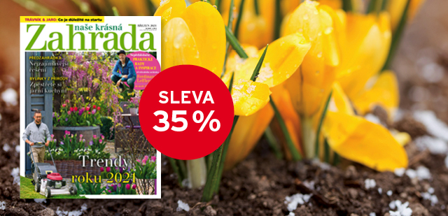 Předplatné časopisu Naše krásná zahrada za 222 Kč (poštovné ZDARMA) Předplatné časopisu Naše krásná zahrada za 222 Kč (poštovné ZDARMA)