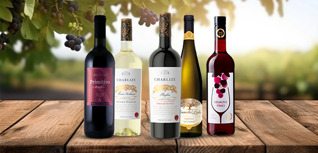 Sleva 15 % na kategorii vín na našem e-shopu
