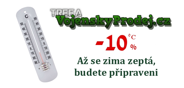 Na celý Váš nákup z vojenského výprodeje 10 % sleva Na celý Váš nákup z vojenského výprodeje 10 % sleva
