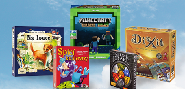 Eshop Veselý drak poskytuje 8 % slevu na celý sortiment mimo Pokémon karet Eshop Veselý drak poskytuje 8 % slevu na celý sortiment mimo Pokémon karet
