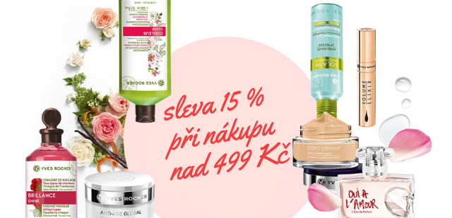 Sleva 15 % při nákupu nad 499 Kč Sleva 15 % při nákupu nad 499 Kč