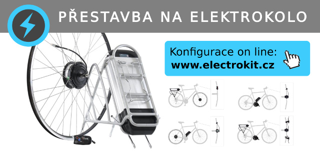 Sleva 10 % na přestavbu na elektrokolo ElectroKit Sleva 10 % na přestavbu na elektrokolo ElectroKit