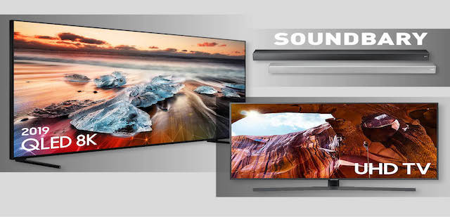 Sleva 10 % na jakýkoli televizor SAMSUNG řady QLED 8K, QLED, UHD v modelové řadě 2019 Sleva 10 % na jakýkoli televizor SAMSUNG řady QLED 8K, QLED, UHD v modelové řadě 2019