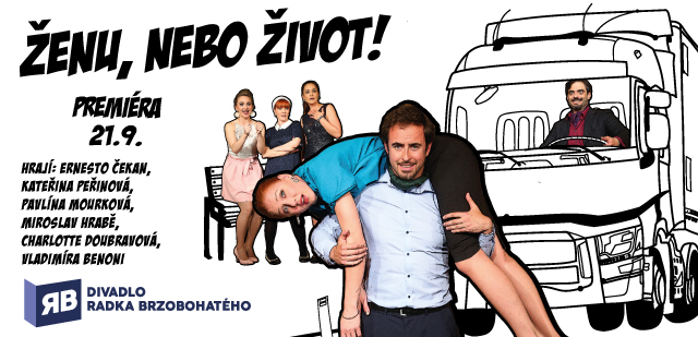 Sleva 30% na představení Divadla Radka Brzobohatého! Sleva 30% na představení Divadla Radka Brzobohatého!
