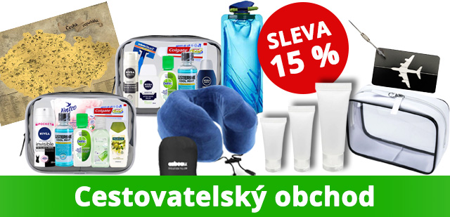 SLEVA 15 % v cestovatelském obchodu www.zapakuj.cz SLEVA 15 % v cestovatelském obchodu www.zapakuj.cz