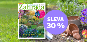 Předplatné časopisu Naše krásná zahrada za 249 Kč (poštovné ZDARMA)