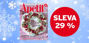 Předplatné časopisu Apetit + digitální verze ZDARMA  za 299 Kč