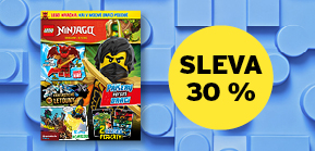 Předplatné časopisu LEGO® NINJAGO® za 489 Kč (poštovné ZDARMA)