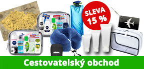 SLEVA 15 % v cestovatelském obchodu www.zapakuj.cz